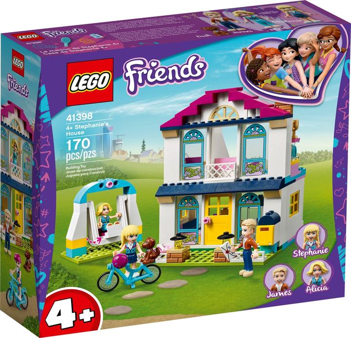 Produktbild LEGO Stephanies Familienhaus (41398, LEGO Friends)