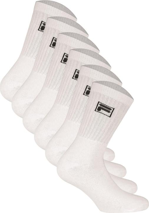 FILA Crew Tennis Full Terry Socks (6er Pack, 39 - 42)