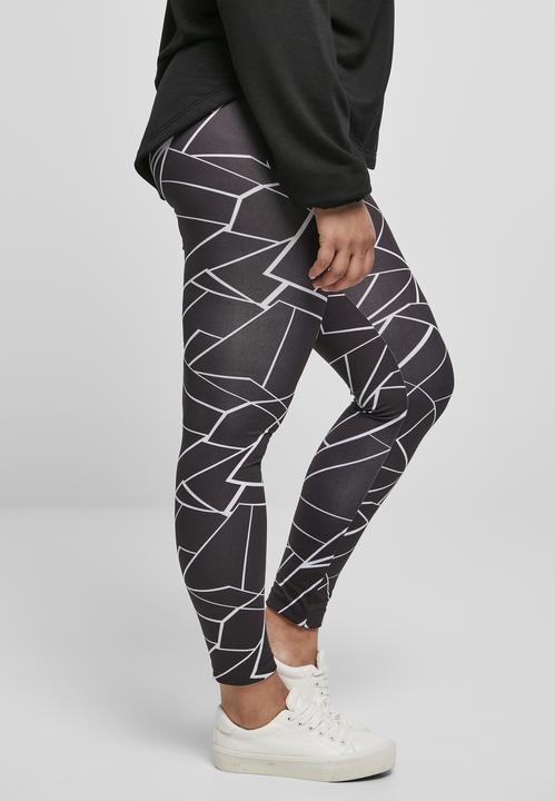 Actual product image Urban Classics Ladies AOP Leggings (L)