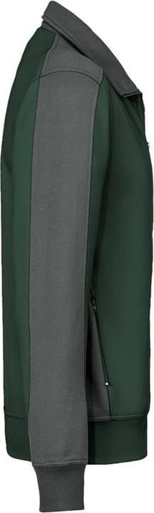Image du produit Hakro Veste sweat Contrast Perf sapin/anthracite Gr.4XL (4XL)