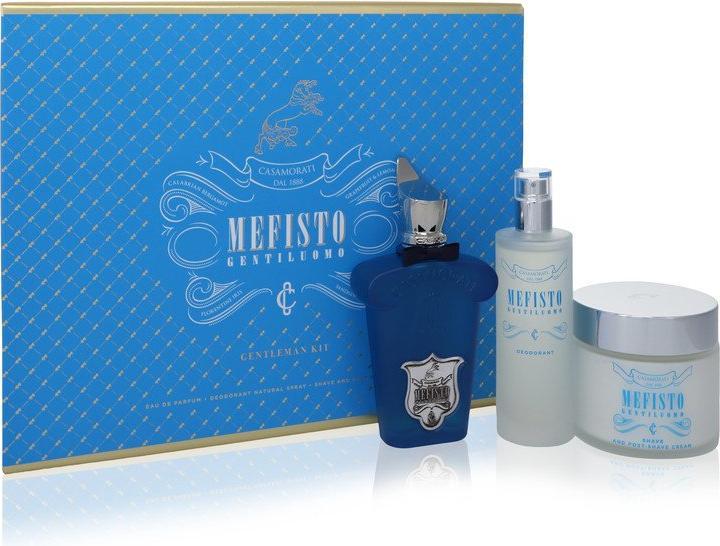 Actual product image XerJoff Mefisto Gentiluomo by Gift Set -- 3.4 oz Eau de Parfum Spray + 3.4 oz Deodorant Spray + 6.7 (670 ml)