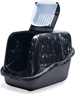 Actual product image Savic Nestor cat litter tray (Cat litter box closed)