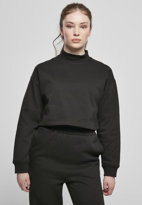 Actual product image Urban Classics Ladies Cropped Oversized Sweat High Neck Crew - 14225 (5XL)