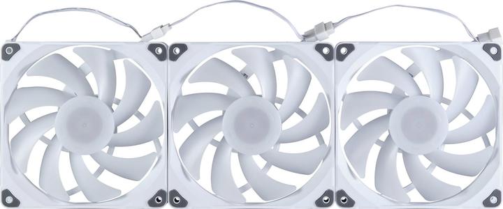 Produktbild Phanteks M25 PWM D-RGB Lüfter, 3er Pack - 140mm, weiss (140 mm, 3 x)