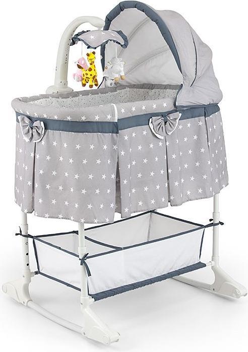 Mally Milly Kołyska Cradle Sweet Melody 4w1pilot Star