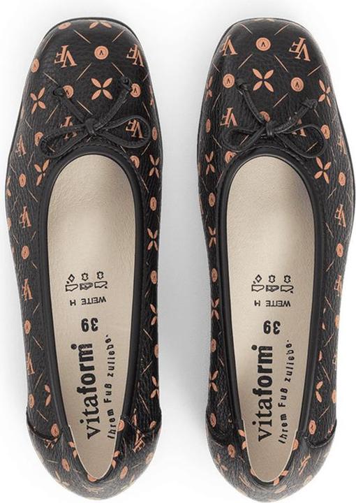 Actual product image Vitaform ® Ballerinas Damen I Slip Ons Sommer-Schuhe I Brautschuhe flach I 100% exklusives (41)