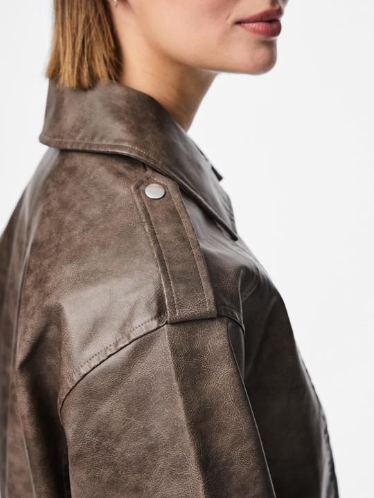 Actual product image Pieces PCSADIE Kunstlederjacke (XL)