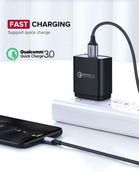 Image du produit Ugreen Câble micro USB vers USB-A 2.0 (1 m, USB 2.0)