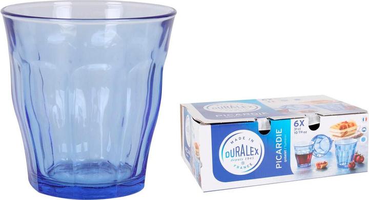 Image du produit Duralex Picardie Tumbler - Verre dur - 0.31 L - Marine - 6 pièces (0.31 l, 6 x)