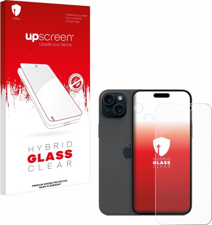 Actual product image upscreen Scratch Shield (1 Piece, Apple iPhone 15 Plus)