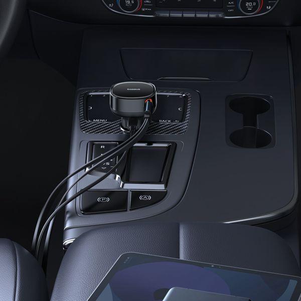 Produktbild Baseus Car Charger Enjoyment USB-C with USB-C cable and Lightning  60W