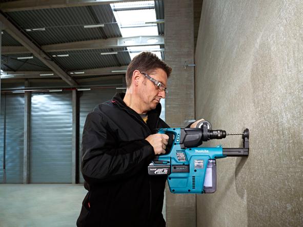 Produktbild Makita Bohr- und Spitzhammer DHR243RTJ Set (inkl. 2 Akkus etc.) (Akkubetrieb)