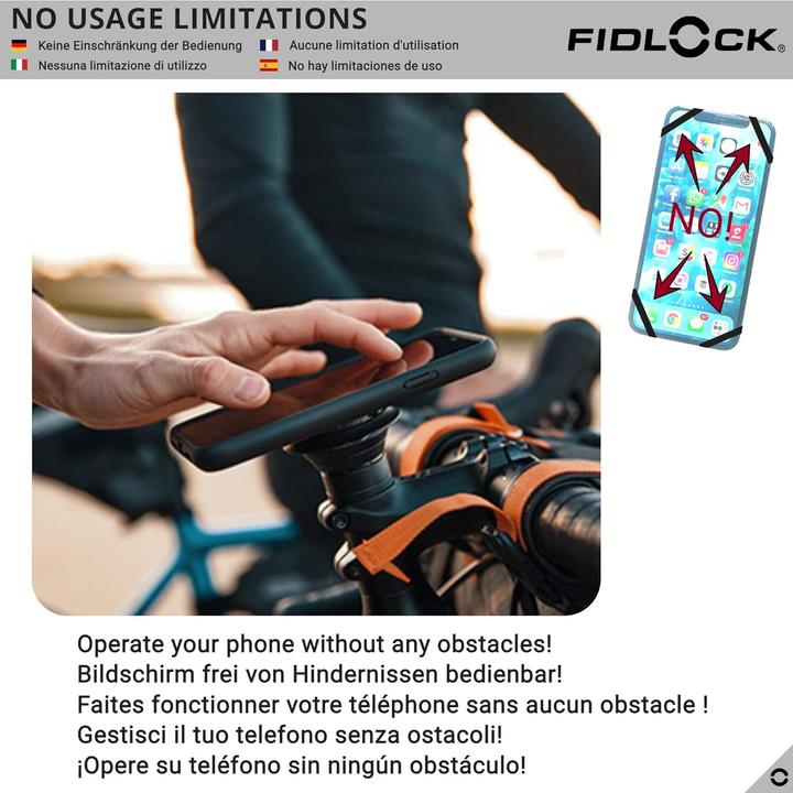 Image du produit Fidlock Magnetische Handyhalterung mit Hülle für Fahrrad