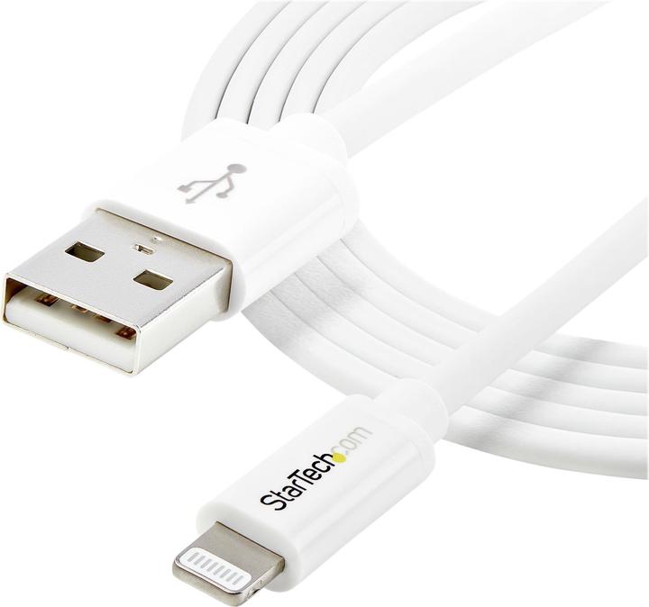 Actual product image StarTech Apple 8 Pin Lightning Connector to USB Cable (2 m, USB 2.0)