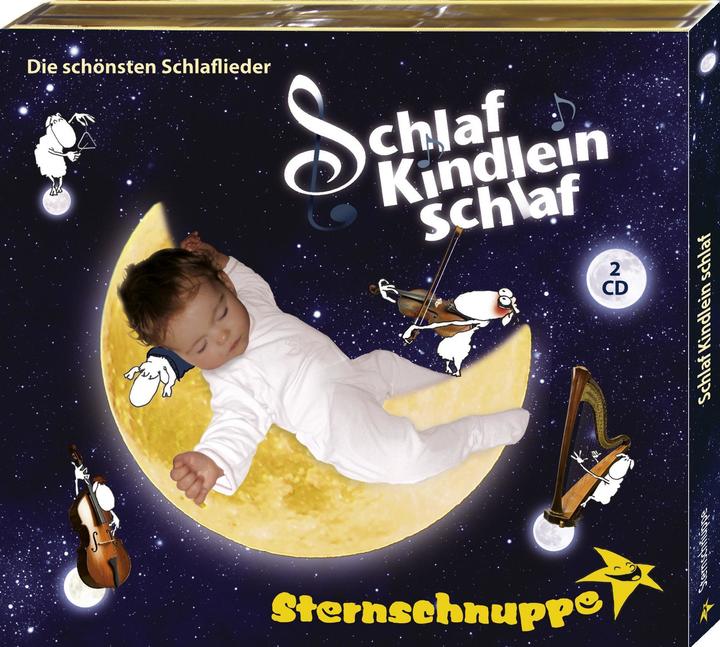 Actual product image Schlaf Kindlein schlaf - The most beautiful lullabies (Shooting star: Sarholz & Meier, German)