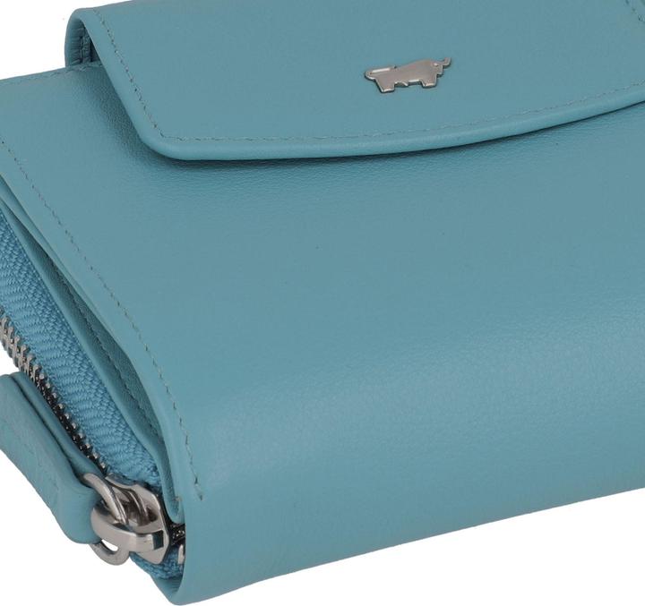 Actual product image Braun Büffel Joy wallet RFID protection leather 12 cm