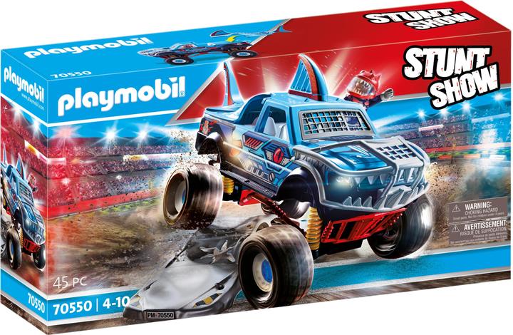 Playmobil Stunt Show Monster Truck Shark (70550, Playmobil stunt show)