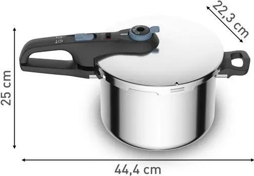 Produktbild Tefal Sicherer Schnellkochtopf (Dampfkochtopf, Edelstahl)