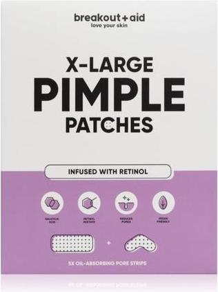 Actual product image Breakout + Aid Breakout+aid - XL Patches for the treatment of problematic skin with salicylic acid and retinol 5