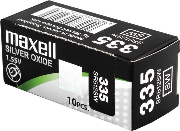 Produktbild Maxell Knopfzelle SR512SW 10 Stück (10 Stk., CR2025, 5.50 mAh)