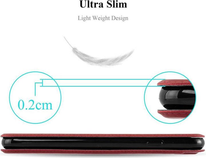 Produktbild Cadorabo Book mit View Doppelfenster Cover (Motorola Moto G5 Plus)