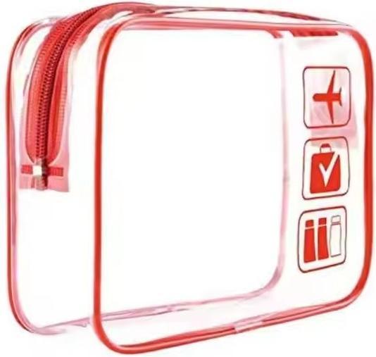 Swissdetector Trousse de voyage élégante et transparente (Necessaire)