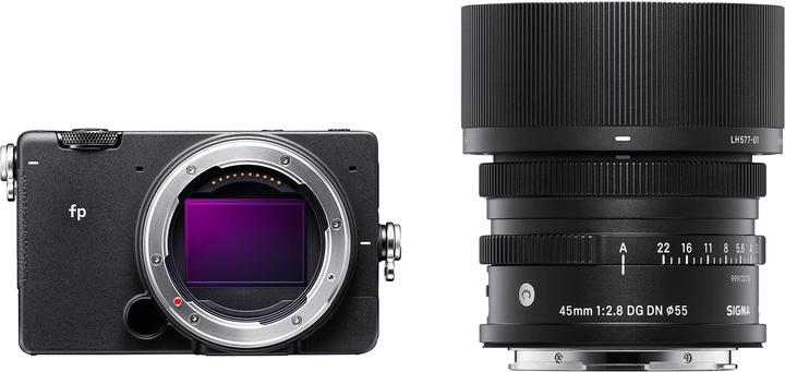 fp (45 mm, 24.60 Mpx, Plein format)