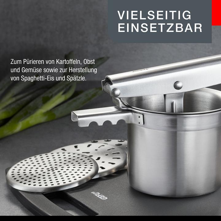 Produktbild GEFU 89440 Kartoffel-, Saft- und Spätzlepresse