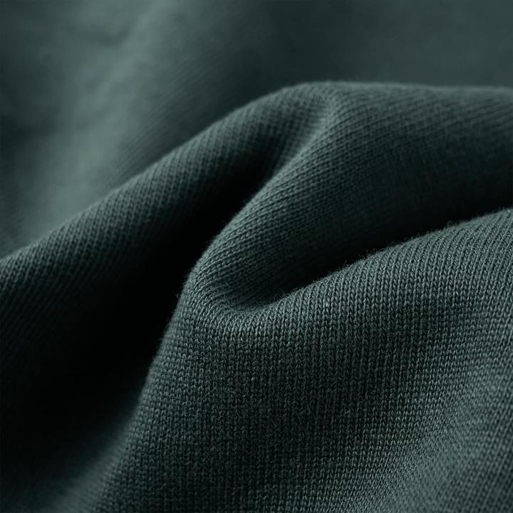 Immagine prodotto VidaXL Felpa da bambino verde scuro 104,Materiale: 92% cotone (104)