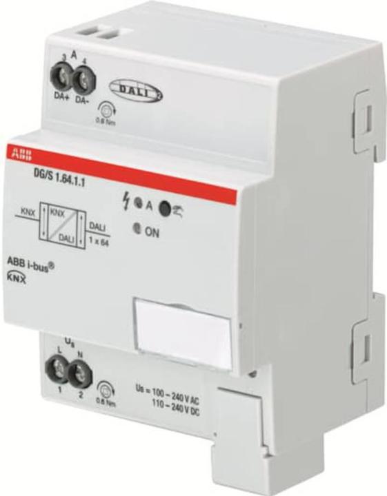 Produktbild ABB DG/S1.64.1.1 DALI-Gateway, Basic, 1fach, REG