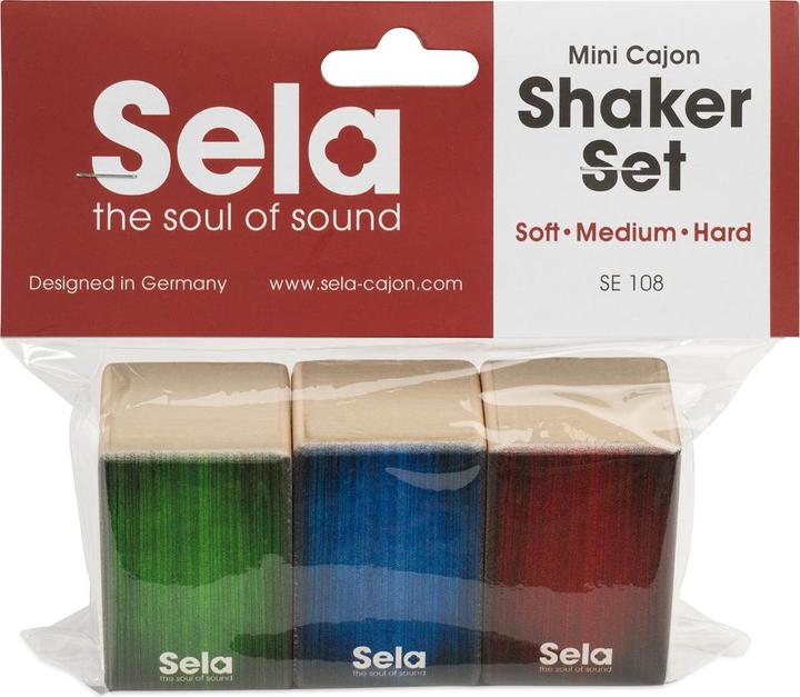 Image du produit Sela Mini Cajon Shaker Set