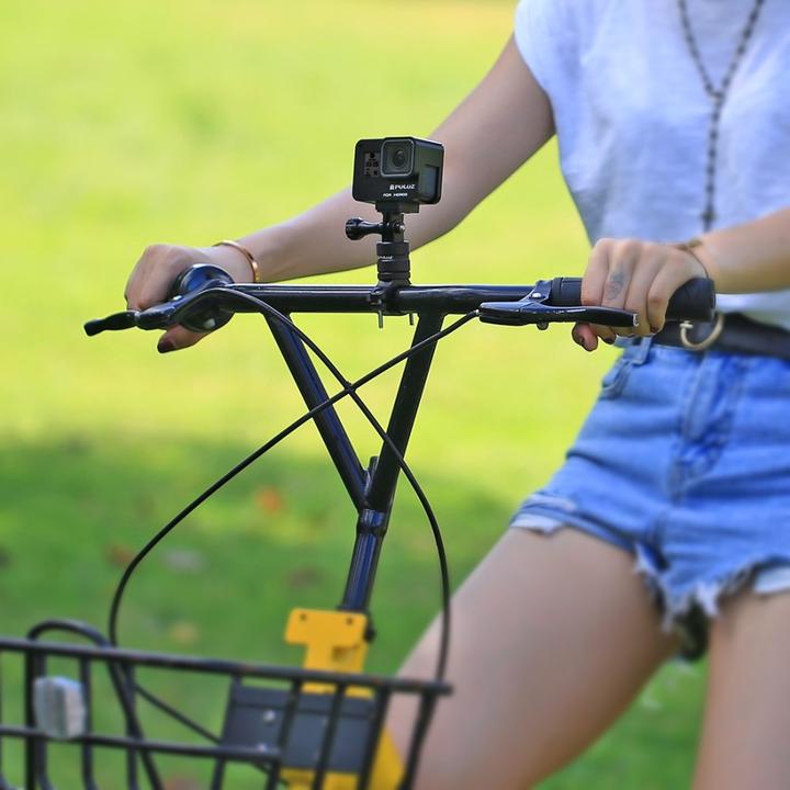 Produktbild Puluz GoPro Aluminium Bike Halterung (Hero 9 Black, Hero 8 Black, Hero 7, Hero 10 Black, Hero 11 Black, Hero 12 Black, Hero 13 Black)