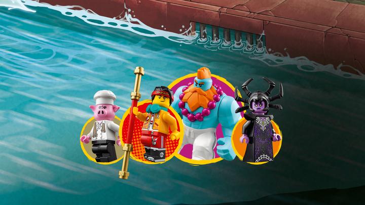 Actual product image LEGO Monkie Kid Sandy's Speedboat (80014, LEGO Monkie Kid)