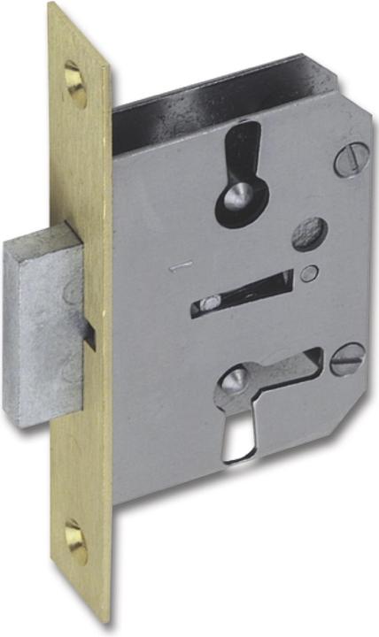 Produktbild Junie 667 Bart-Einsteckschloss, Dornmass 15 mm, Stahl/Stulp Messing