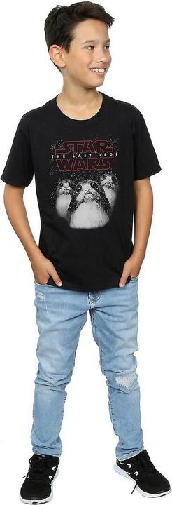 Actual product image Star Wars Boys Porg Cotton T-Shirt (128)