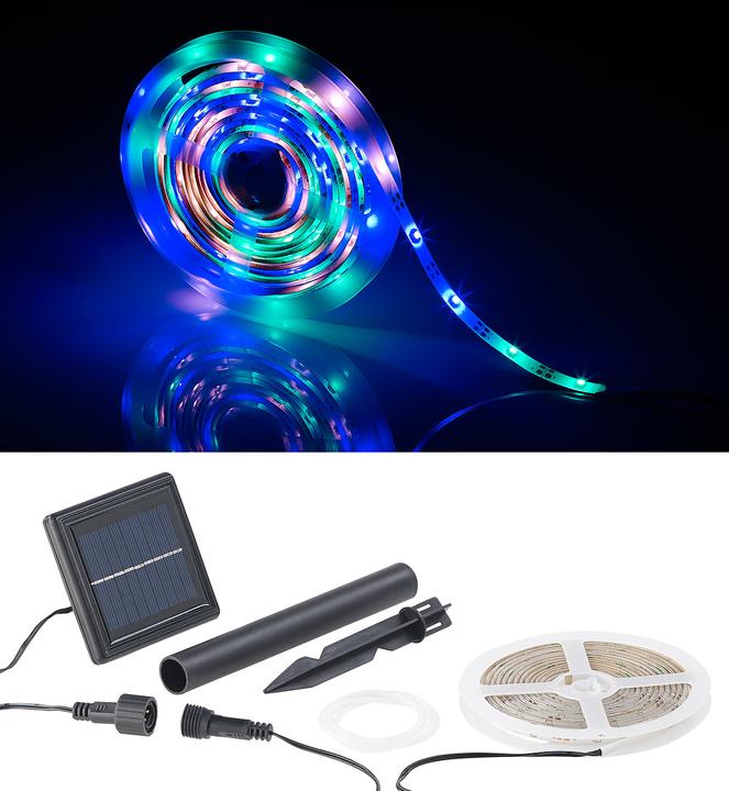 Produktbild Lunartec Solar (Pink, Grün, Blau, 300 cm, Outdoor)