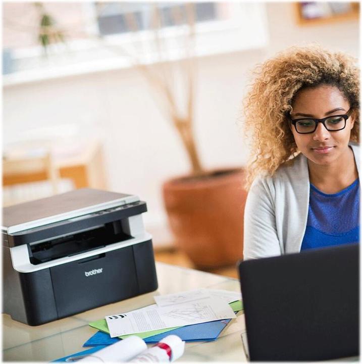 Actual product image Brother DCP-1612WVB incl. 5x toner TN-1050 (Laser, Black and white)