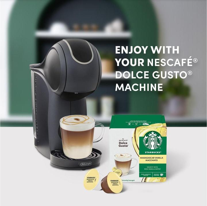 Actual product image Starbucks Vanilla Macchiato by Nescafé Dolce Gusto (6 x Port.)