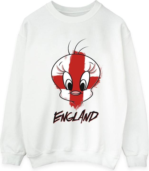 Looney Tunes Tweety England Face Sweatshirt (5XL)