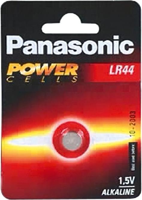 Actual product image Panasonic Micro Alkali LR44 (1 pcs., LR44, 105 mAh)
