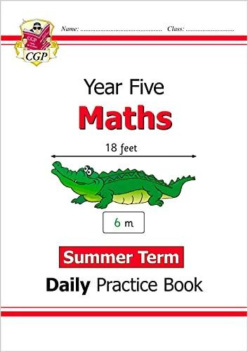 KS2 Maths Year 5 Daily Practice Book: Summer Term (English, CGP Books, 2020)