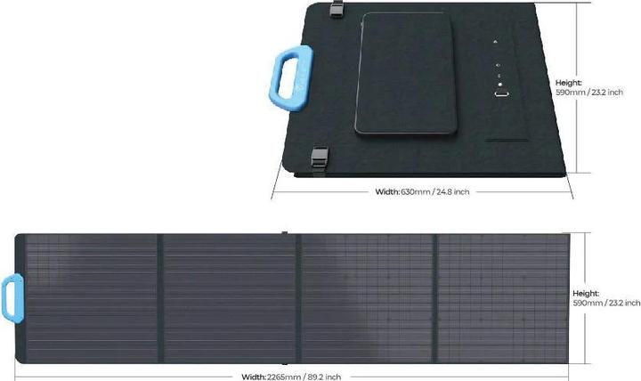 Immagine prodotto Bluetti PV200 (200 W, 7.30 kg)