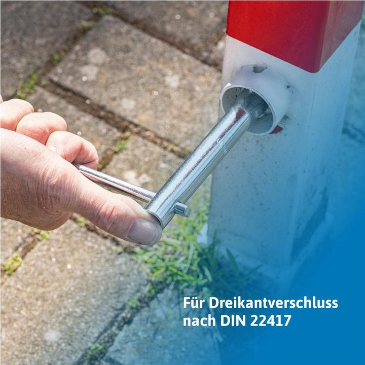 Produktbild Dönges Schlüssel für Absperrpfosten, Economy, Dreikant M10