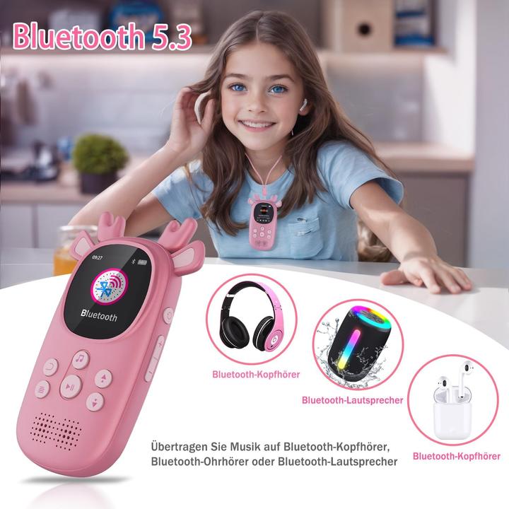 Produktbild Shenzhen Kinder MP3 Player mit Bluetooth und Lautsprecher (32 GB)
