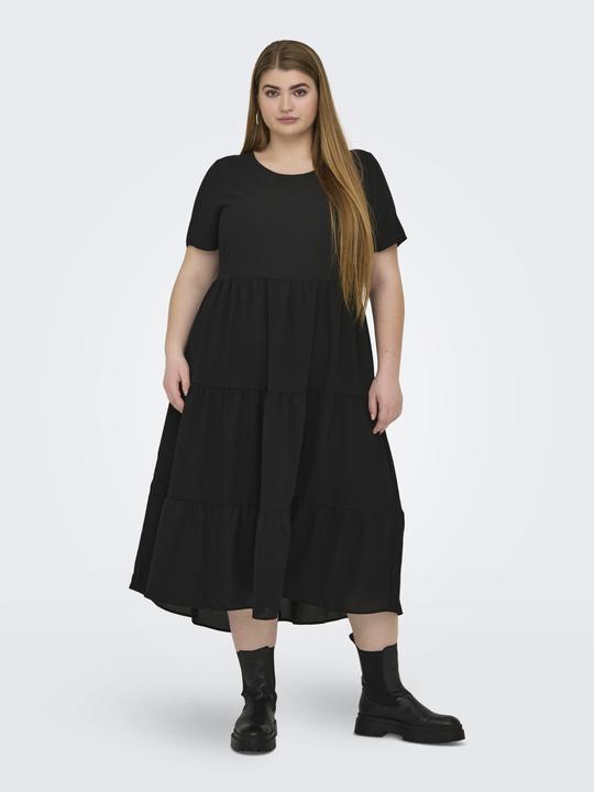 Produktbild Only Normal geschnitten Rundhals Langes Kleid Kleid (42)
