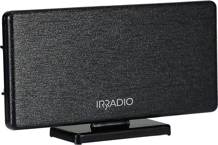 Actual product image Irradio IR-Digital Easy - Passive TVB-T2 Mini Antenna, black colour (3 dB, DVB-T / -T2)