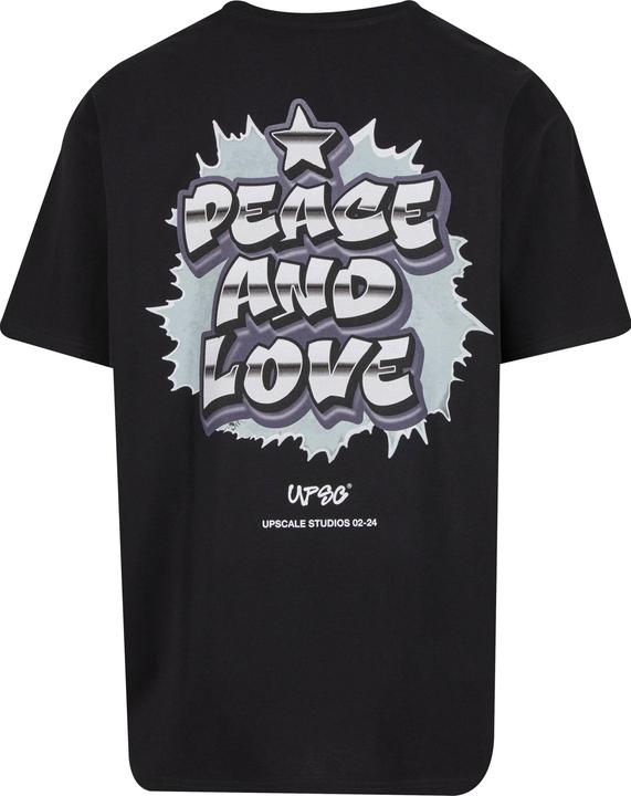 Image du produit Urban Classics Upscale Peace&Love Tee lourd surdimensionné - 176629 (XL)