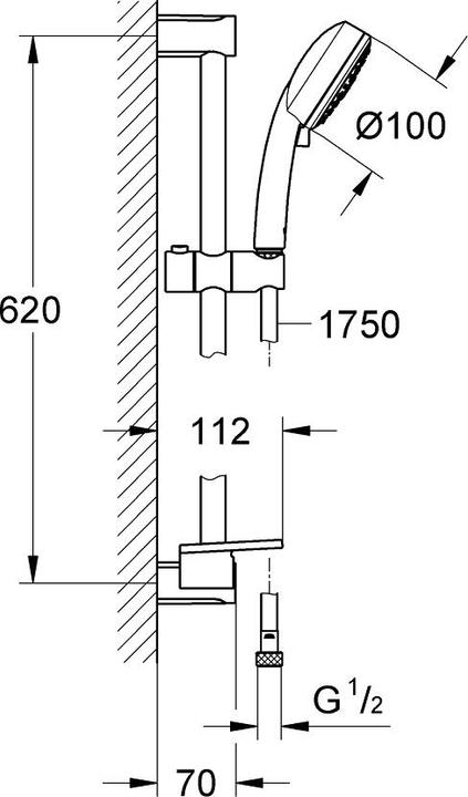 Immagine prodotto Grohe Tempesta Cosmopolitan 100