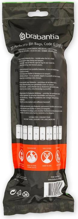 Image du produit Brabantia une adéquation parfaite (20 x, 30 l)