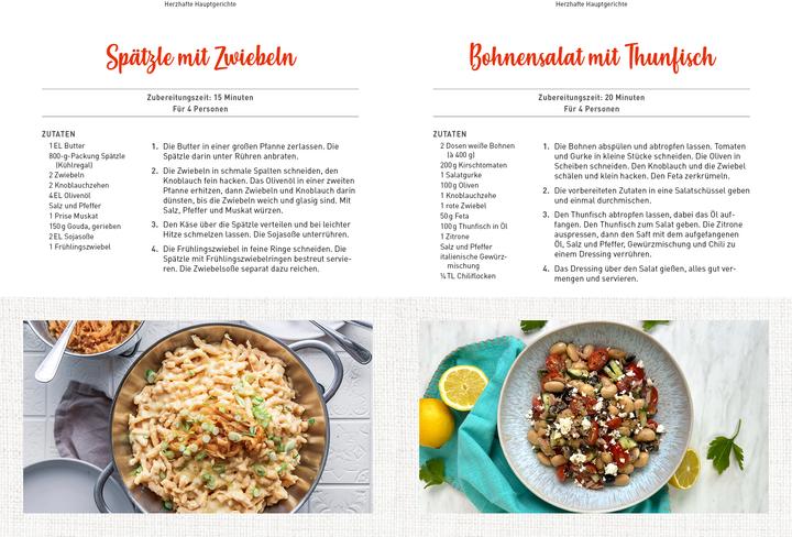Produktbild Die besten Kochrezepte: Schnell & einfach (Deutsch, kochrezepte, 2023)